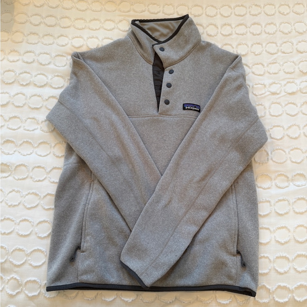 Patagonia Women’s Lightweight Better Sweater Marsupial, Gray, Small